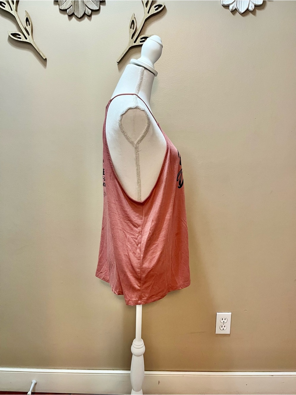 Harley-Davidson Women's Dusty Rose Graphic Tank Top Size XL - Picture 2 of 7